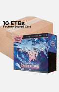 Pokemon Mega Evolution Chaos Rising Elite Trainer Box case x10 etb